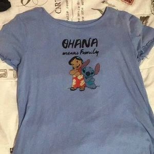 Cute women’s lilo and stitch tee